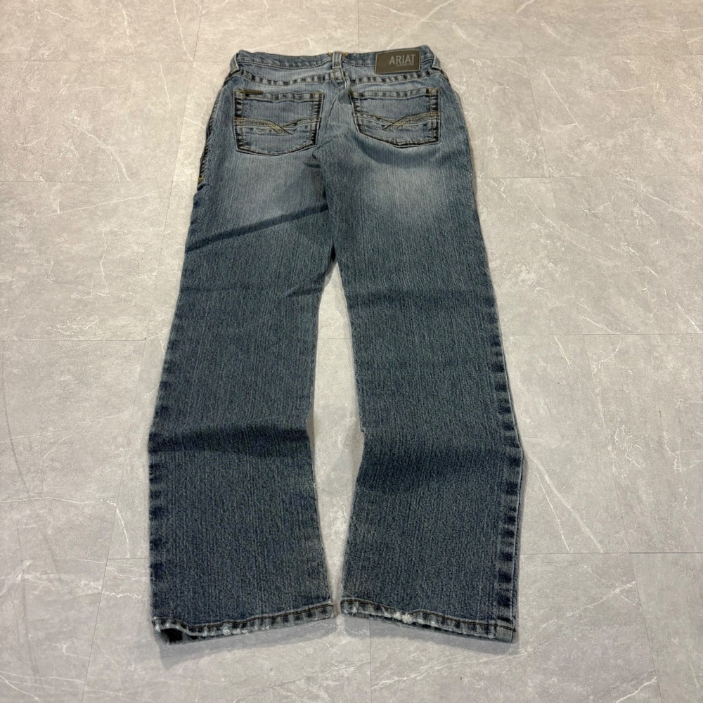 Ariat M4 Relaxed Straight Leg Jeans Mens 29x32 Medium Wash Blue Denim